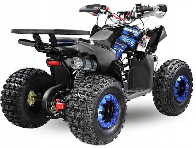 QUAD atv 125 RIZZO LEDY 8 3 BIEGI + WSTECZNY dla dziecka