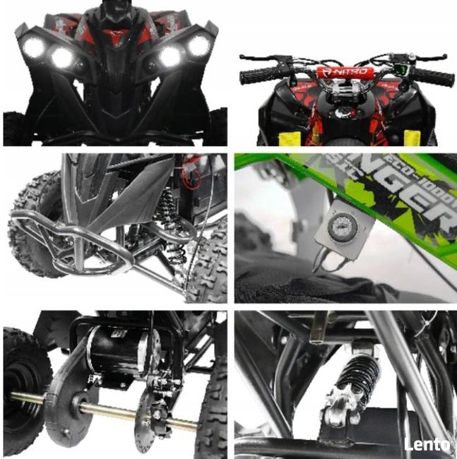 MINI atv QUAD ELEKTRYCZNY AVENGER 1000W 48V dla dziecka