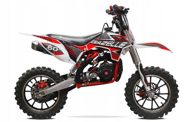CROSS kross motocykl 50 GAZELLE E-START KOŁA 10 wysyłka 24h