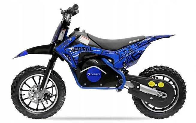 CROSS motocykl ELEKTRYCZNY 500W SERVAL koła 10 dla dziecka