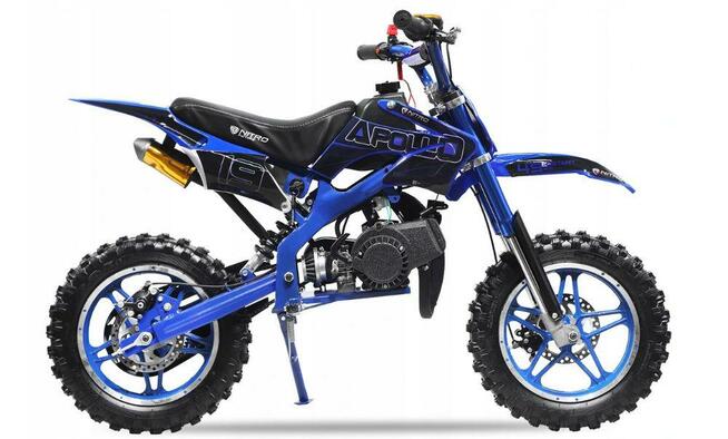 MINI CROSS kross motocykl 49 50 APOLLO KOŁA 10 dla dziecka