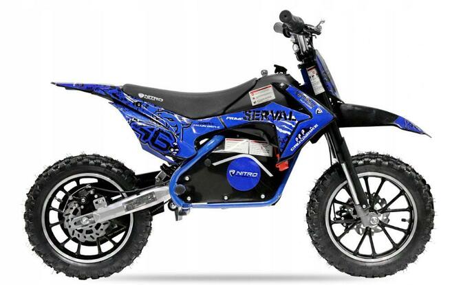 CROSS motocykl ELEKTRYCZNY 500W SERVAL koła 10 dla dziecka