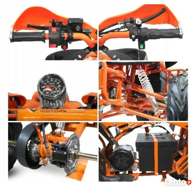 QUAD atv ELEKTRYCZNY SPEEDY 1000 WAT 48V 24h dla dziecka