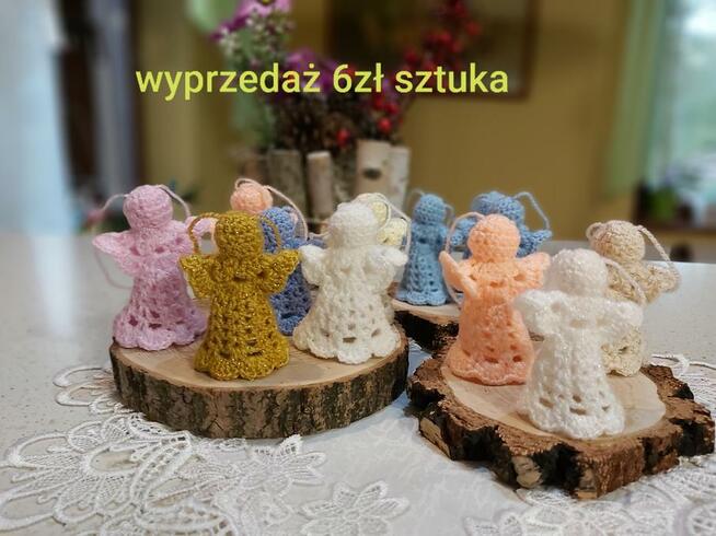 Szydełkowe aniołki