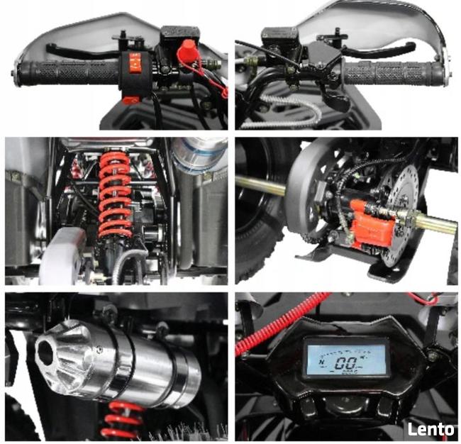 QUAD atv 125 ROCCO LEDY 8 automat + WSTECZNY dla dziecka