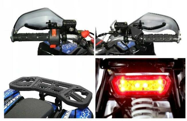 QUAD atv 125 RIZZO 7 LEDY AUTOMAT + WSTECZNY dla dziecka