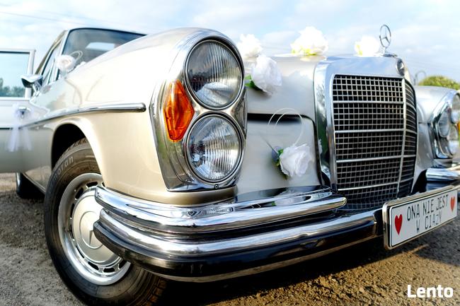 Auto do ślubu zabytkowy Mercedes W108