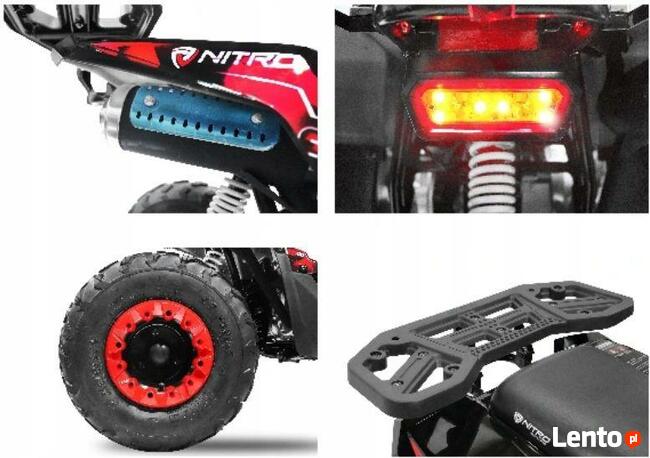 QUAD atv 125 HAWK LEDY 7 AUTOMAT + WSTECZNY dla dziecka