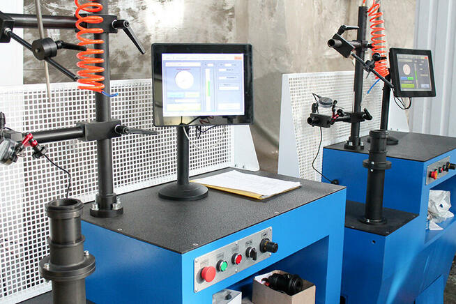 Wyważarka turbin SBR-10 przy dużych prędkościach