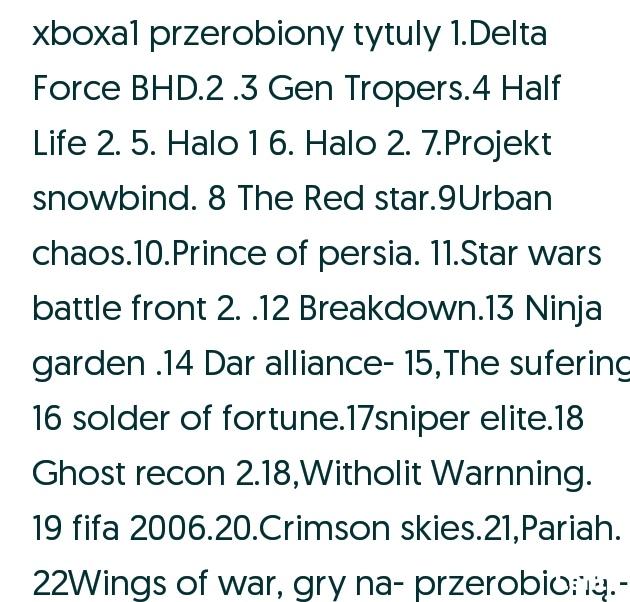 22 gry na xboxa1 za 40zl