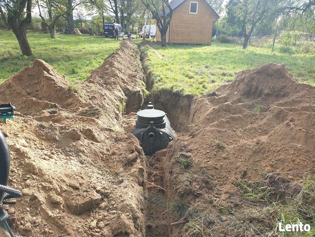 Usługi minikoparką Studnie Głębinowe Wiercone.
