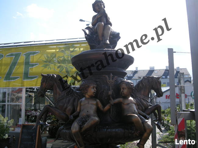 FONTANNA Z BRĄZU Koni na straży H150cm i innne