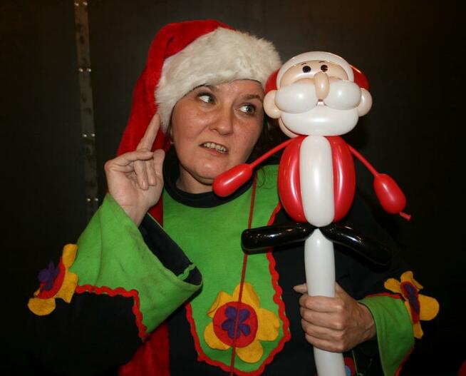 Oryginalne świąteczne artystyczne atrakcje