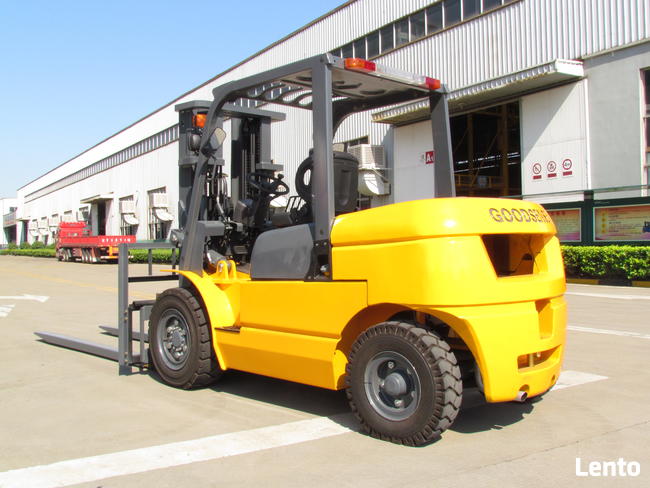 Wózek widłowy NOWY z obrotnicą i pantografem GOODSENSE