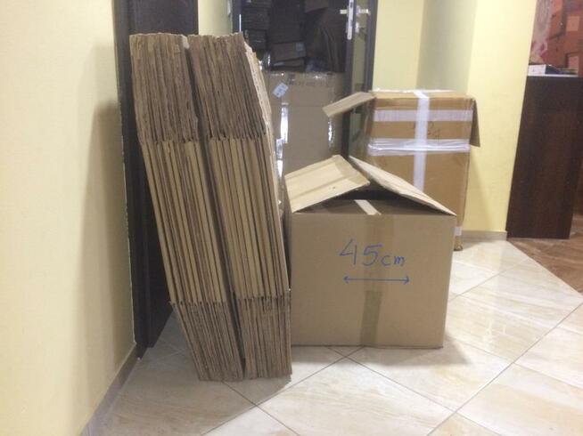 Mocne kartony do przeprowadzki, wysyłki