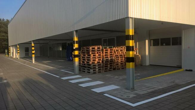 Oznakowanie Poziome, Malowanie linii w Magazynach. Znaki