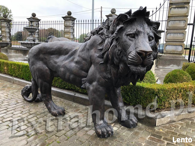 Lwy z brązu , Lew z brązu , Rzeźba Lwa z brązu .- Lwy pałac