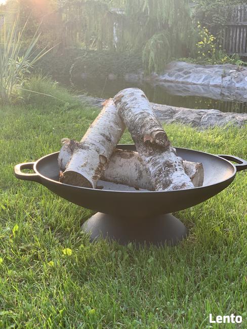 Palenisko ogrodowe żeliwne kociołek ognisko grilla producent