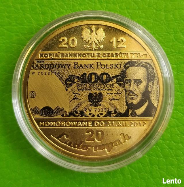 Zagadka Banknot Moneta 20 PRL 100 200 5000 1000 Milion ZŁOTO
