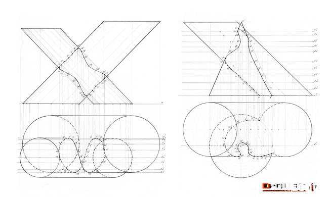 GEOMETRIA WYKREŚLNA - KOREPETYCJE, WYKONYWANIE RYSUNKÓW