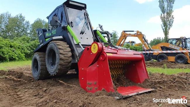 Łyżka przesiewająca do ładowarki Bobcat CAT JCB torf ziemia