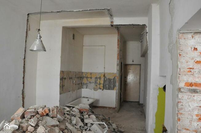 kucie glazury, posadzek, wyburzanie ścian, sprzątanie piwnic