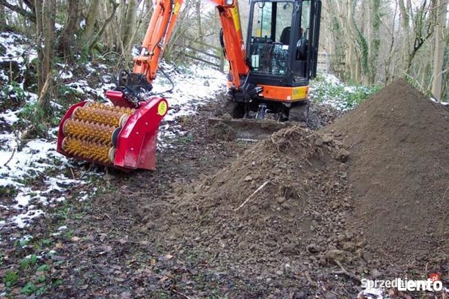 Łyżka przesiewająca do minikoparki