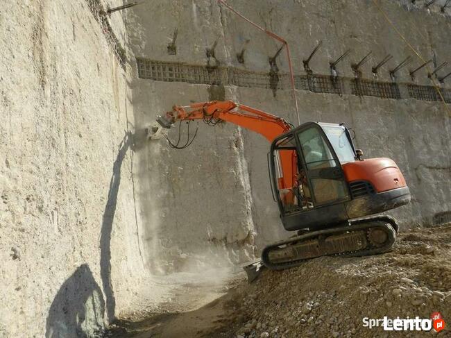 Profiler do ścian SIMEX dla koparek o masie 6-12 ton