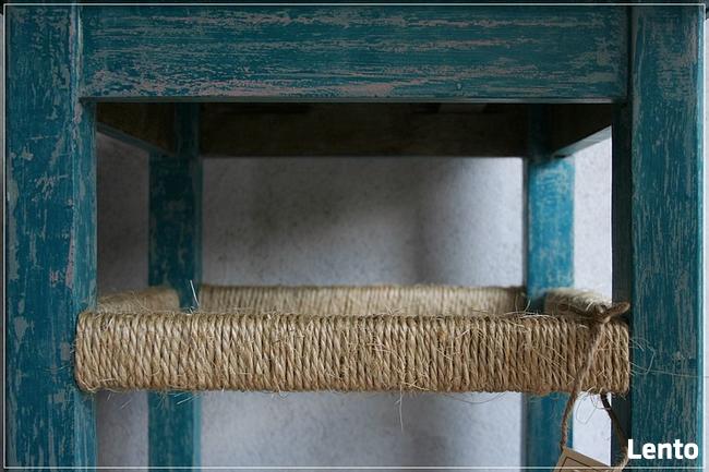 STOŁEK_stolik kawowy_ręcznie odnowiony