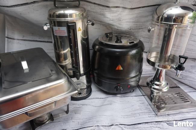 Porcelana podtalerze szkło kieliszki catering wynajem