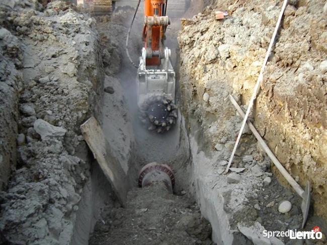 Głowica frezująca TF850 dla koparek o masie 14-22 ton