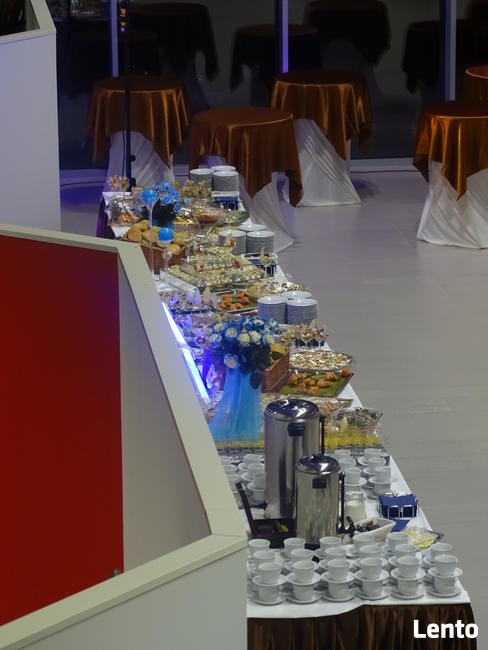 Porcelana podtalerze szkło kieliszki catering wynajem