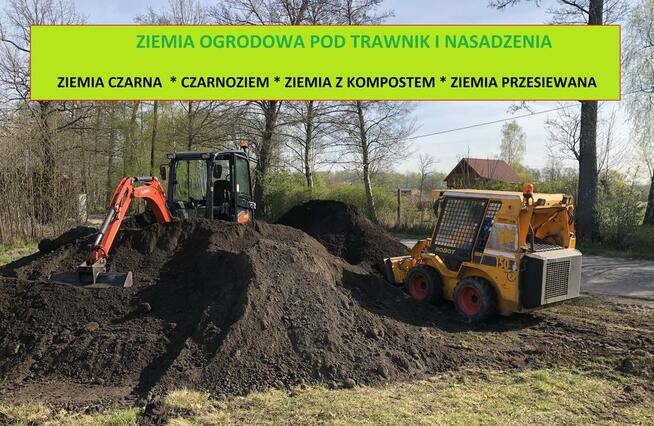 USŁUGI MINIKOPARKĄ, MINIŁADOWARKĄ, WYWROTKĄ, DRENAŻ, PIASEK
