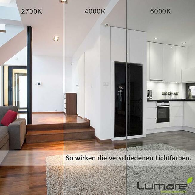 LUMARE LED 6W 450LM 2700K DO ZABUDOWY Spot 115mm