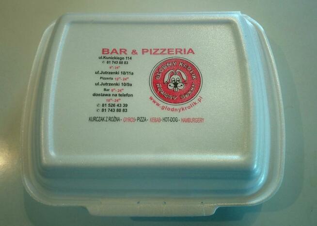 Widelec jednorazowy biały 100 sztuk - opakowanie