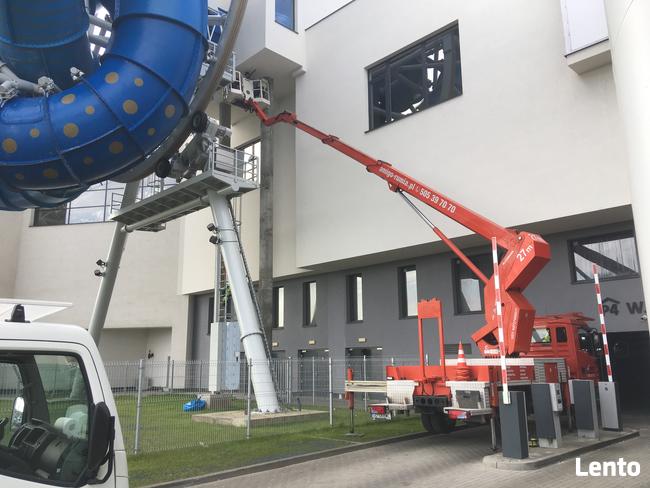 Wynajem podnośników koszowych 70m-45m-30m 4x4 -27m-22m