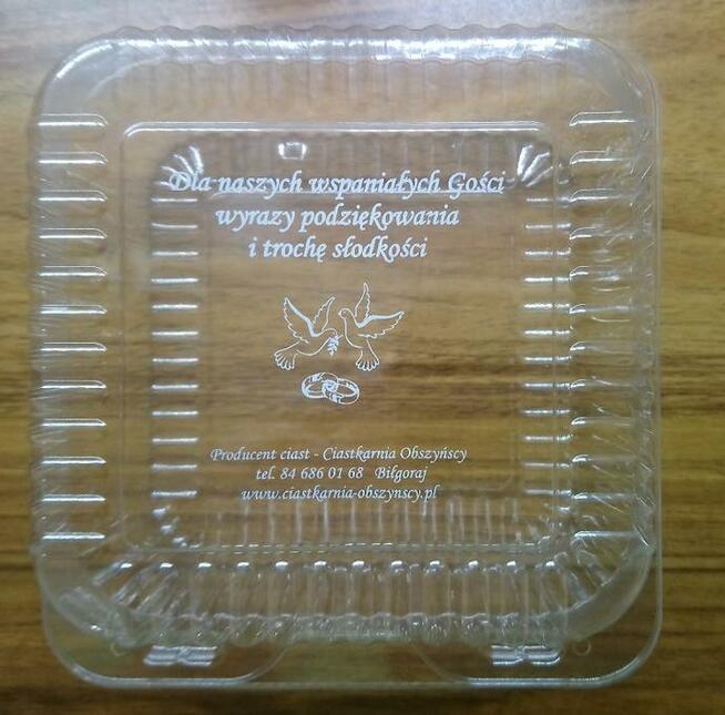 Pojemniki do zgrzewu zgrzwarki