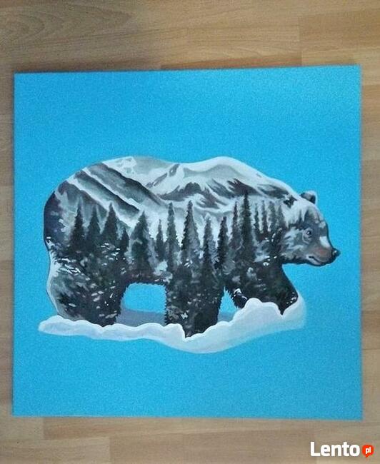Sprzedam obraz niedźwiedż