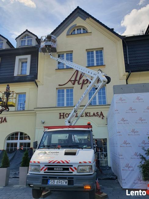 Wynajem, Podnośnik Koszowy, Zwyżka, 20m Iveco