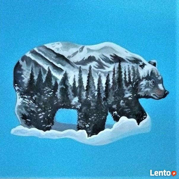 Sprzedam obraz niedźwiedż