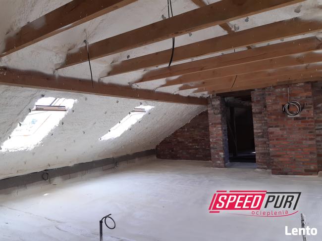 Ocieplanie Poddaszy Piana Pur Strop Wiązary Zielona Góra Dom