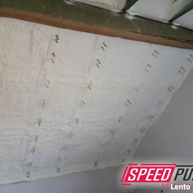 Ocieplanie Poddaszy Piana Pur Dach Strop Wiązary Budowa