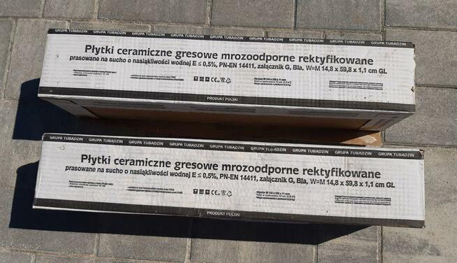 Płytki ceramiczne gresowe mrozoodporne rektyfikowane 1,77m2