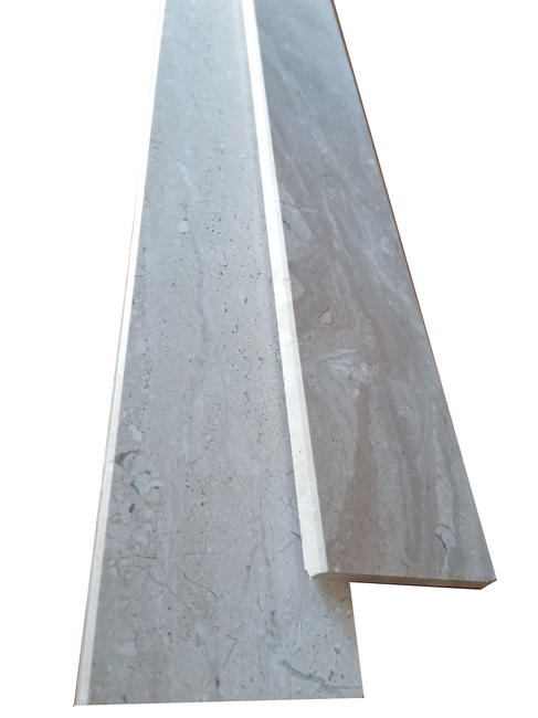 Cokół marmurowy/Listwa przypodłogowa BRECCIA SARDA wys.8 cm