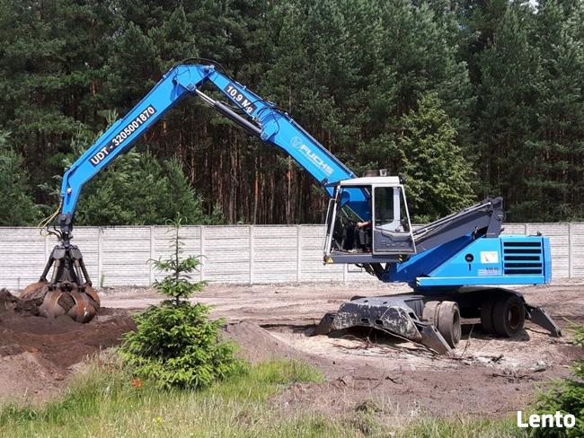 Usługi Koparko-Ładowarką, Ładowarką, Żurawiem przeładunkowym