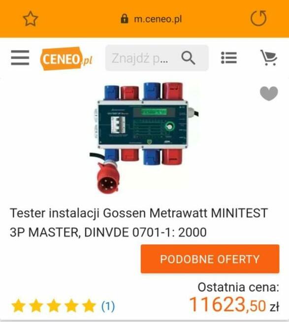 Tester instalacji Gassen metrawett Minitest 3 P master