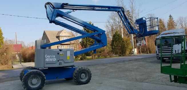 Wynajem podnośników koszowych ,podesty ruchome Nożycowe