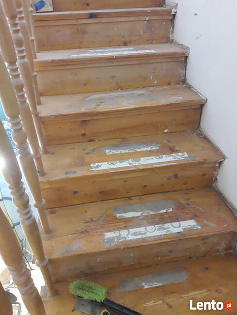 Renowacja odnawianie schodów Wrocław