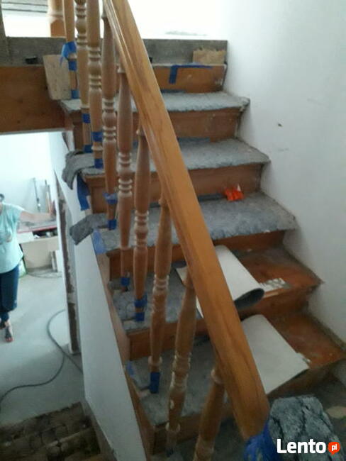 Renowacja odnawianie schodów Wrocław
