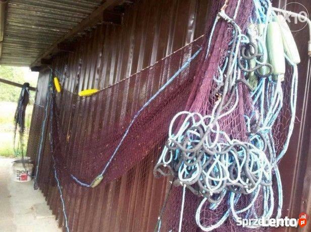 sieci rybackie siec rybacka siatka na ryby WŁOK